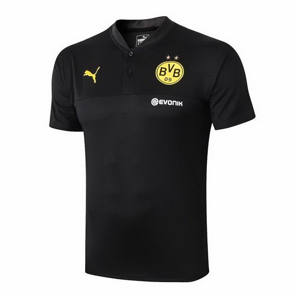Polo Borussia Dortmund 2019-20 Schwarz Gelb Fussballtrikots Günstig